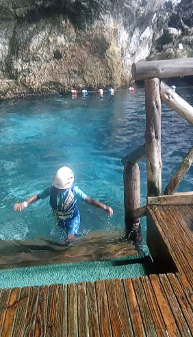 Hoyo Azul em Punta Cana