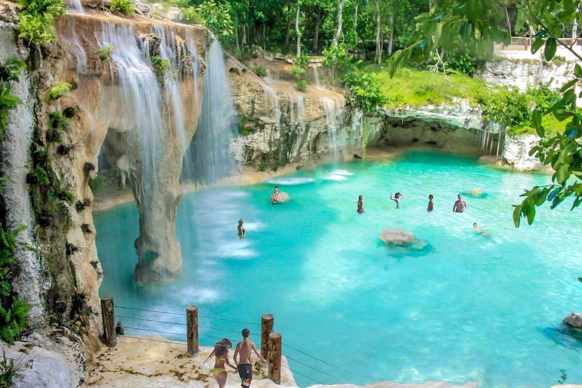 Scape Park tirolesa cachoeiras Punta Cana