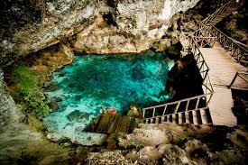 Hoyo Azul - piscina natural de águas azuis em Scape Park