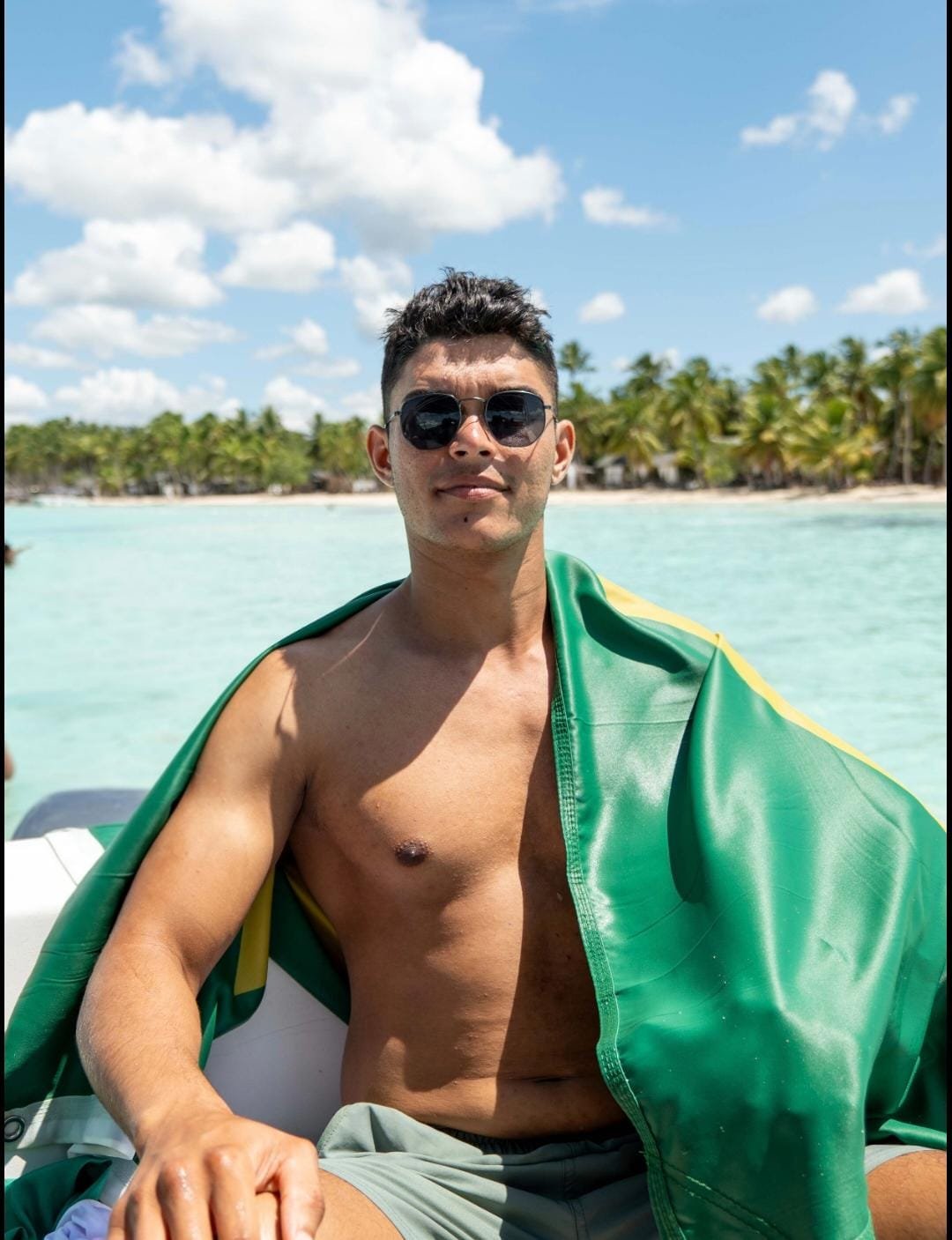 ilha saona vista panoramica