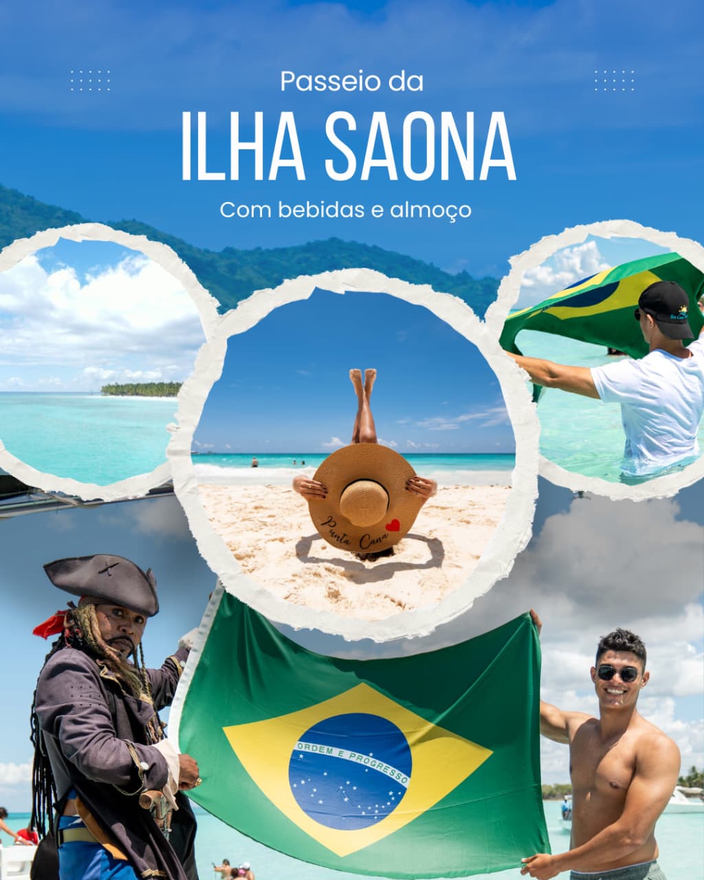 Saona para Brasileiros